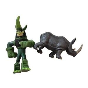Wild Kratts Chris Creature Power Suit Rhino‎ W/ Rhinoceros animal PBS Kids